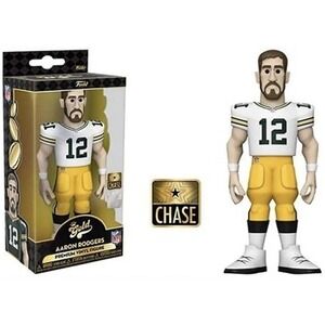 Aaron Rodgers (Green Bay Packers) Funko Gold‎ 5" NFL CHASE Premium Vinyl Figure